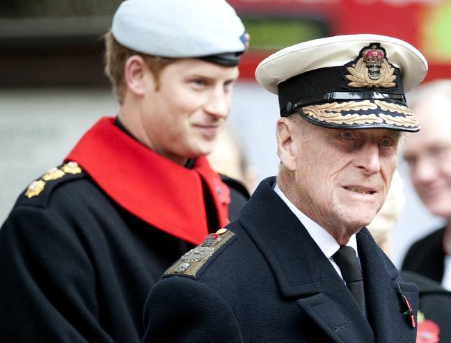 Prince Philip was close to grandson Prince Harry (Credit: PA)