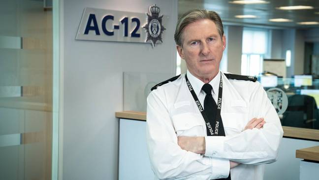 Derry Girls fans thought he police officer was Ted Hastings. (Credit: BBC)