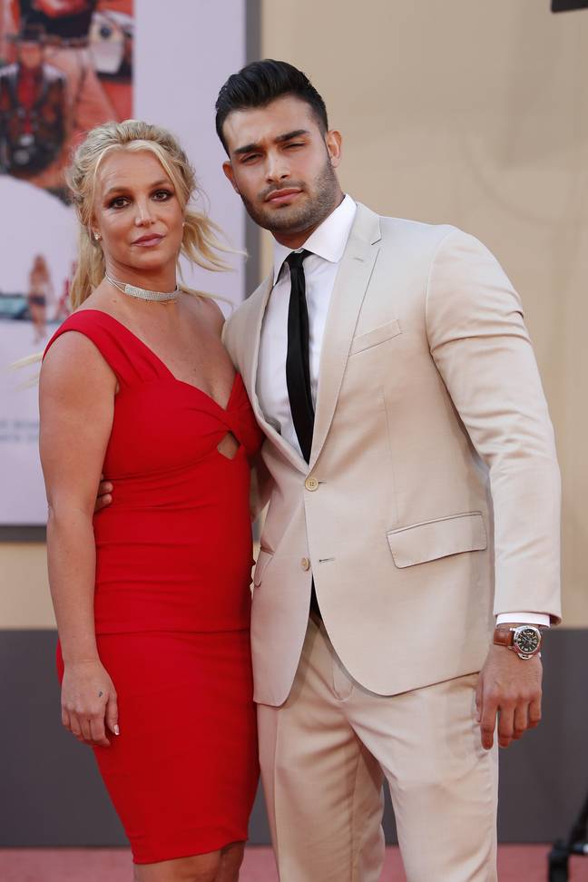 On Sunday, Britney, 40, and her partner Sam Asghari, 28, announced that they had sadly lost their ‘miracle baby early in the pregnancy’ (Alamy).