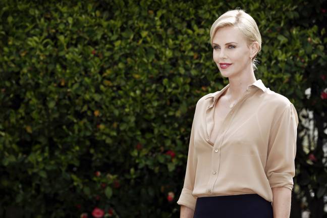 Charlize Theron gets her goth on as Morticia (Credit: Shutterstock)