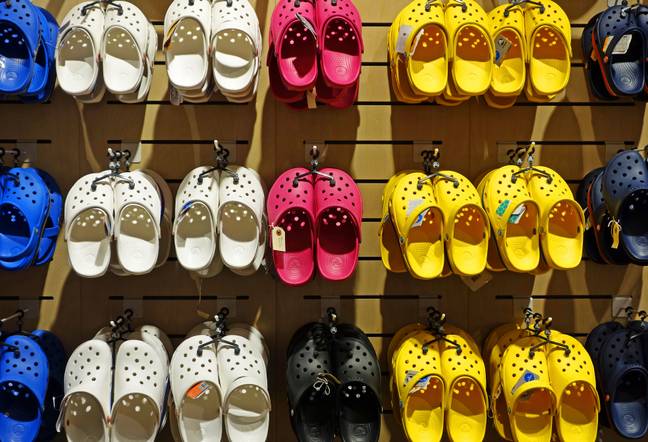Would you wear Crocs to your wedding? Credit: Kevin Britland / Alamy Stock Photo