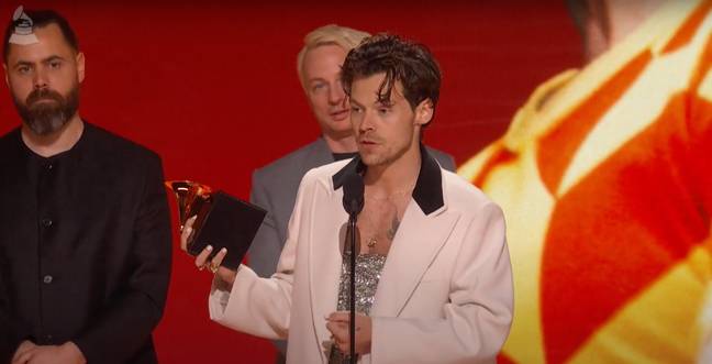Harry's House won Album of the Year. Credit: CBS
