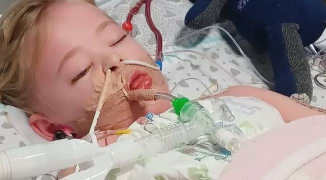 Camila is still in intensive care. Credit: GoFundMe