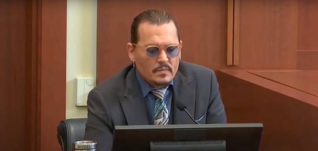 Johnny Depp has rested his case. (Credit: Law and Crime Network)