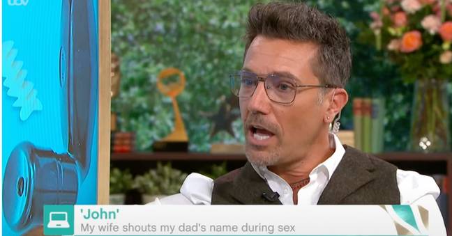 Gino D'Acampo had some wild advice for a This Morning fan. Credit: ITV