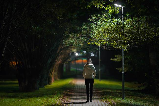 Nearly half of women said they felt unsafe walking home at night (Credit: Shutterstock)