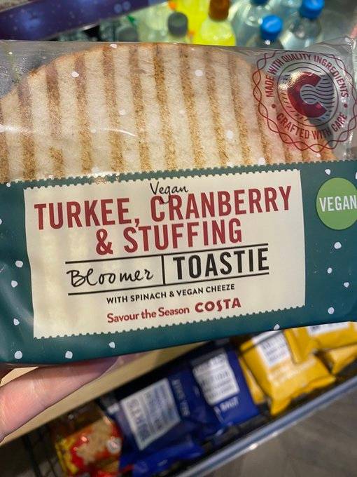 A Twitter user called the packaging &quot;misleading&quot; (Credit: Twitter/Costa Coffee)
