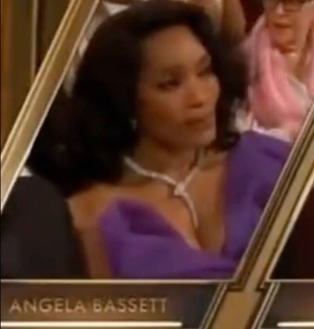 Angela Bassett was not happy. Credit: ABC