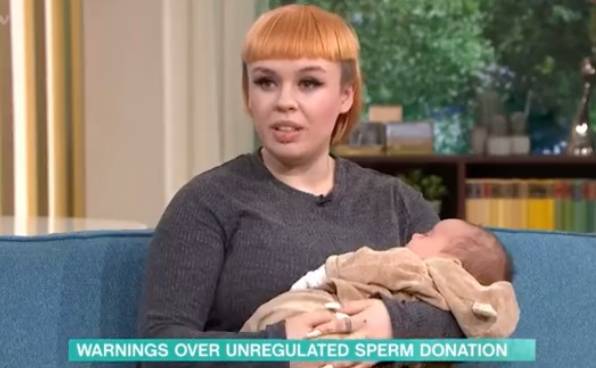 Bailey pursued this avenue to get pregnant out of wanting to do it from the 'comfort' of her own home as well as knowing she'd 'never conceive naturally'. Credit: ITV