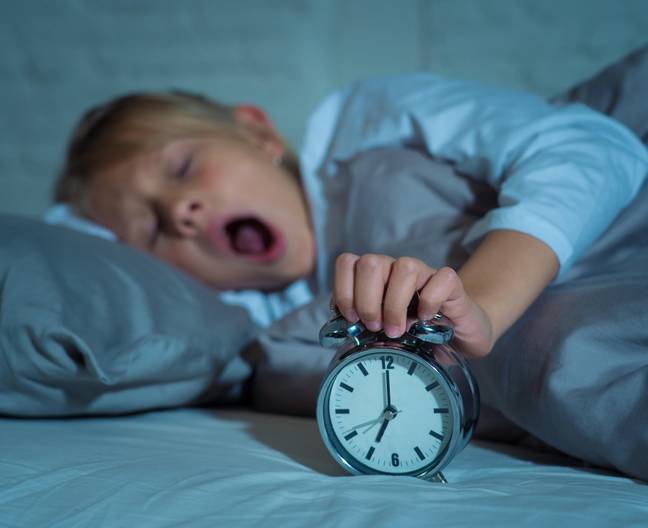 Bedtimes vary by age. Credit: samuel wordley/Alamy Stock Photo