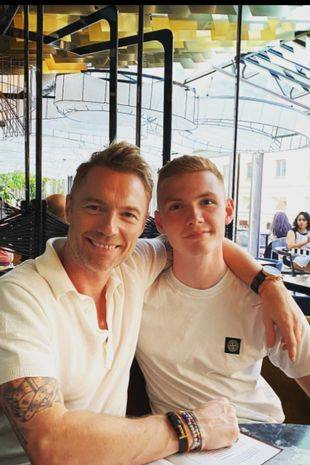 Jack is the son of Irish singer Ronan Keating. Credit: Instagram/jackkeating11