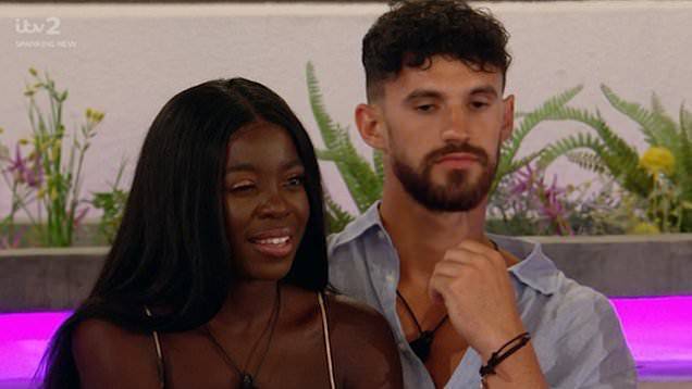 Kaz and Matthew are currently coupled up (Credit: ITV)