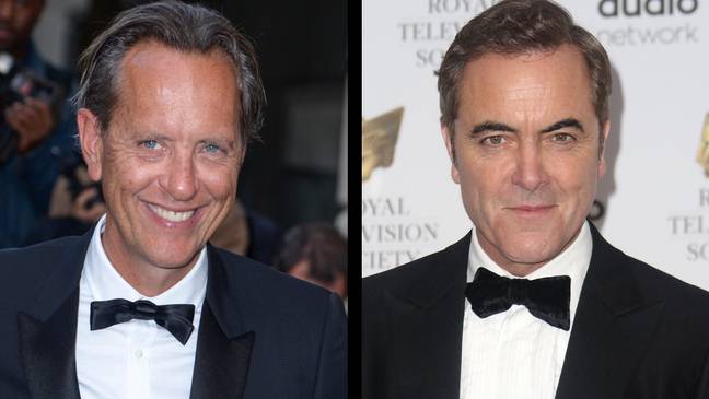 Stars of the small screen Richard E. Grant and James Nesbitt feature in lead roles. [Credit: Alamy]