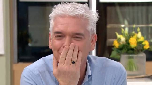 Phillip Schofield and Rochelle Humes couldn't help but laugh at a viewer last week. (Credit: ITV)