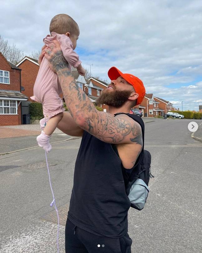 Now, as the anniversary of his daughter’s passing nears, the reality star has reflected on the precious moments he spent with Azaylia in an interview with Tyla (Instagram @mrashleycain).