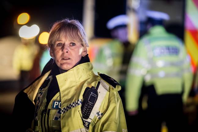 Sarah Lancashire as police sergeant Catherine Cawood. Credit: BBC / Alamy Stock Photo