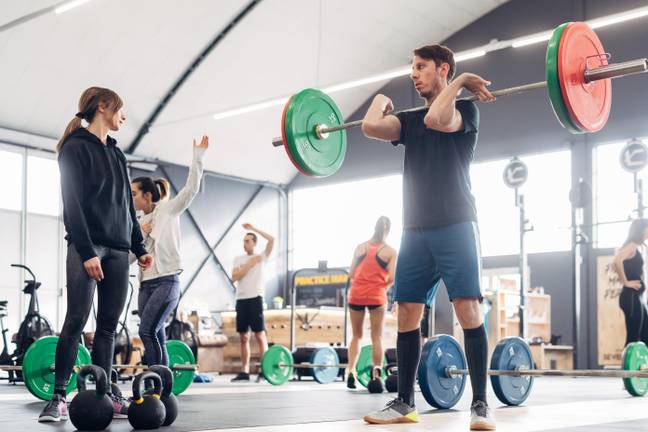 If you pair the alcohol ban with the gym, you are going to notice some weight loss. Credit:  Cultura Creative RF / Alamy Stock Photo