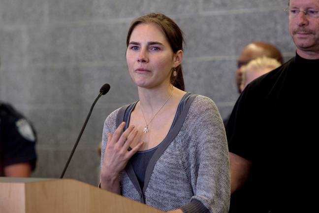 Amanda Knox spent almost four years an Italian prison before being acquitted of the murder. Credit: WENN Rights Ltd/Alamy Stock Photo