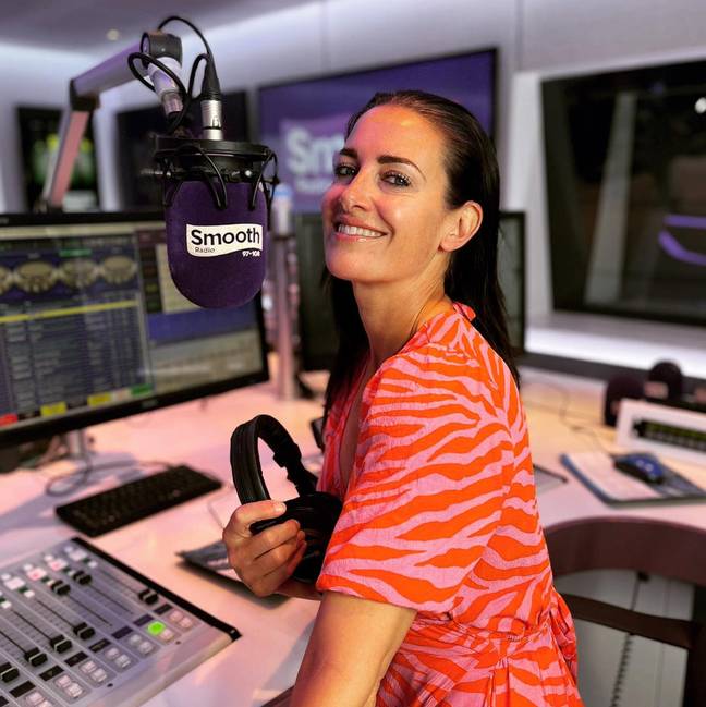 Gallacher now has her own radio show. Credit: Instagram/@gallacherkirsty