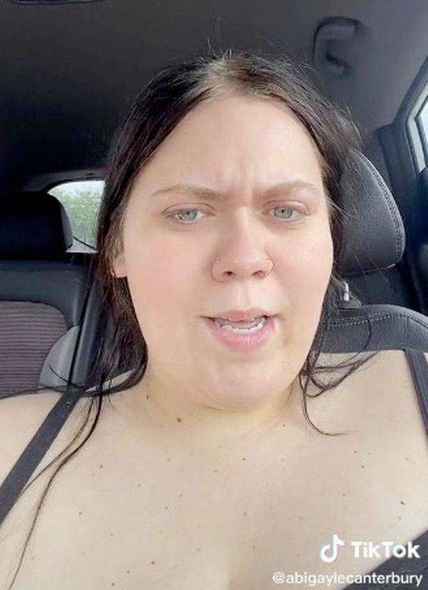 Abigayle Canterbury, from the US, quit after her manager sent her a body-shaming text. Credit: TikTok/Abigayle Canterbury