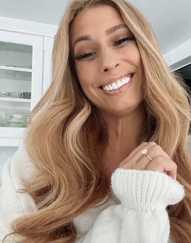 Stacey also told fans how Joe had had her engagement ring changed in the run up to the wedding. Credit: Instagram/@staceysolomon