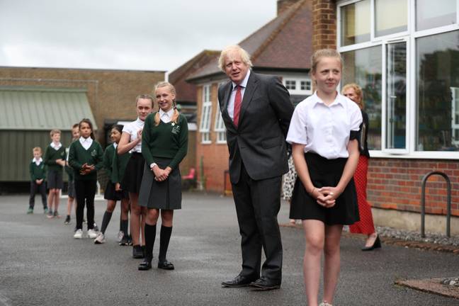 Boris Johnson visited a school in Hemel Hempstead on the same day his alleged birthday party took place (Credit: Alamy)