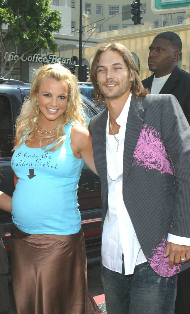 Britney and Kevin in 2005. Credit: Alamy/PictureLux/The Hollywood Archive 