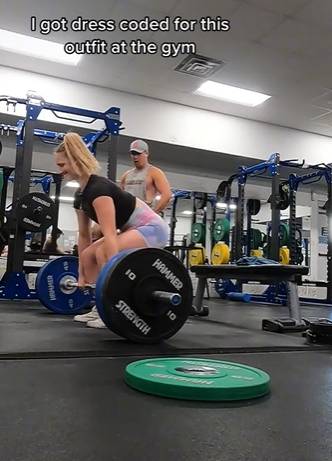Fitness fan compares gym to 'middle school' after getting dress-coded