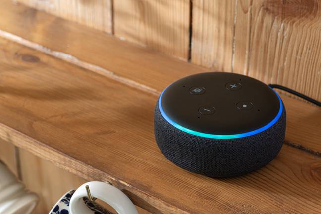 The device lights up to let you know itās ālisteningā Credit: Chesh / Alamy Stock Photo