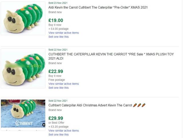 Some toys are going at extortionate prices online (Credit: KNM)