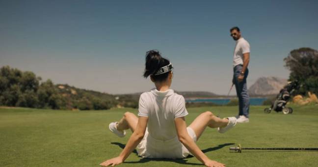 365 Days: This Day has recently hit Netflix, and unsurprisingly, viewers are shocked by this golf course scene (Netflix).