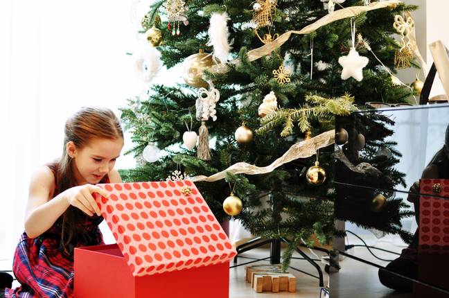 The mother-in-law took away the daughter's present. Credit: Alina Mihalea Bratosin/Alamy Stock Photo