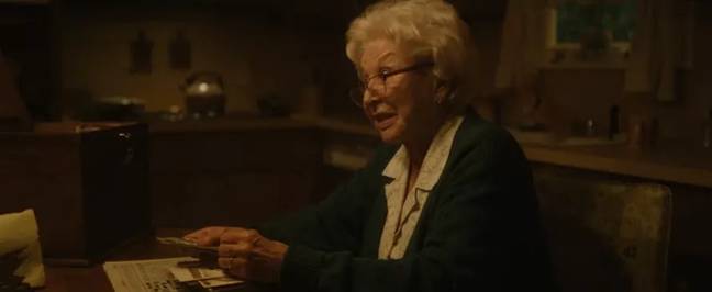 Dahmer's grandmother is portrayed by Michael Learned. Credit: Netflix.