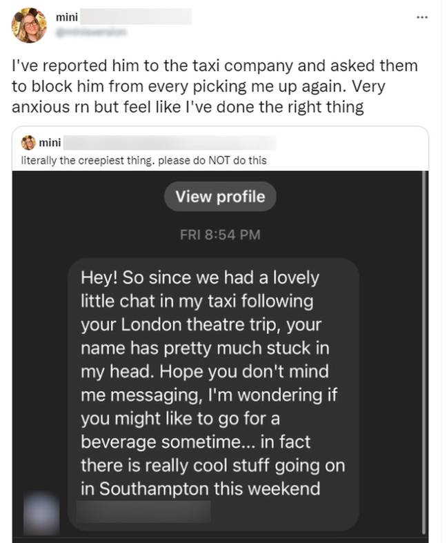 The man messaged her on Facebook. Credit: Kennedy News &amp; Media