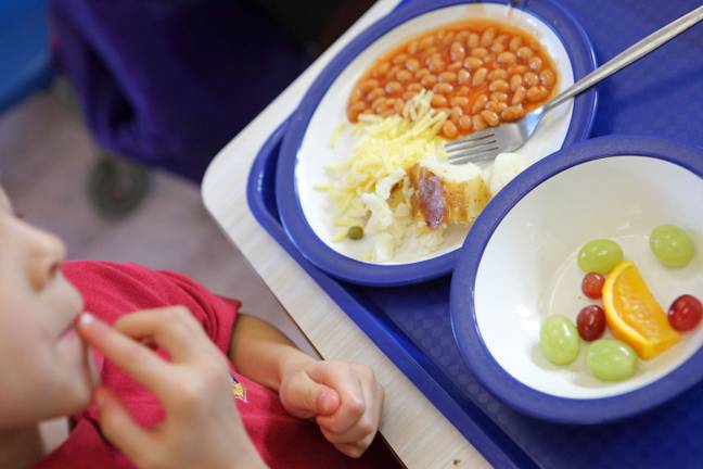She said the arguments in favour of free school dinners are 'overwhelming'. Credit: Nick Sinclair / Alamy Stock Photo