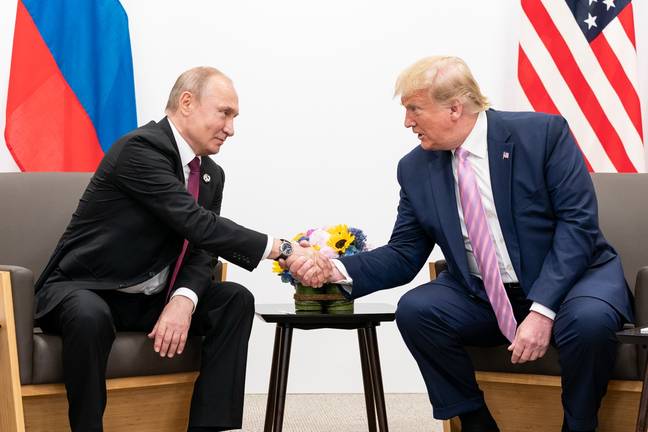 Donald Trump and  Vladimir Putin (PA Images)