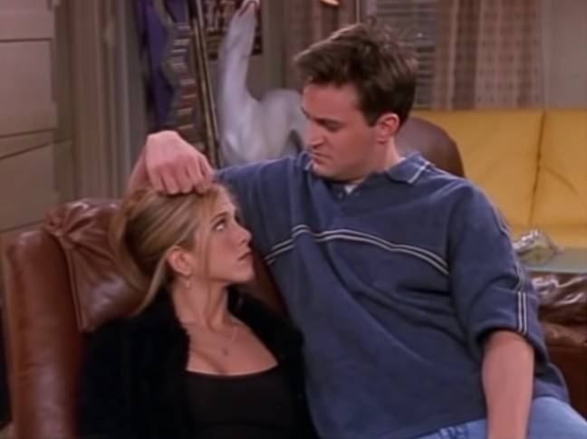 Chandler Bing and Rachel Green never actually dated in Friends. Credit: NBC