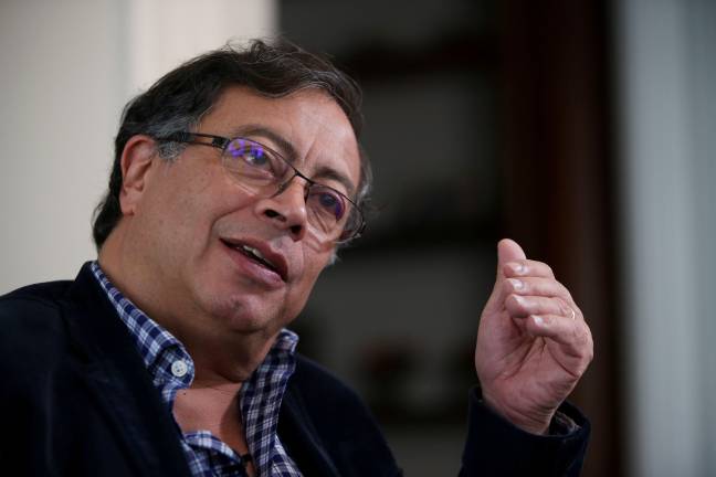 Gustavo Petro admits his country has a problem with drugs. Credit: REUTERS / Alamy Stock Photo
