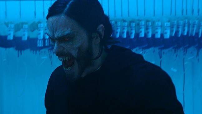 Jared Leto in Morbius. Credit: Sony Pictures