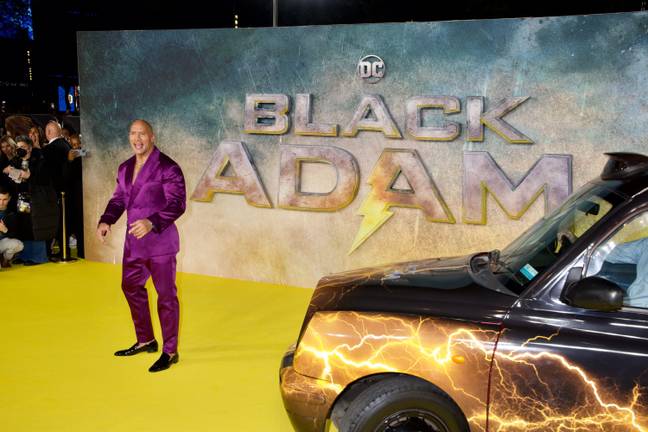 Black Adam released in the UK today (21 October) Credit: michael melia / Alamy Stock Photo