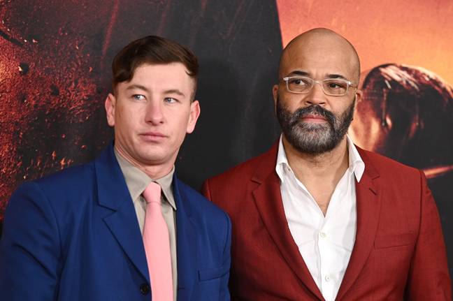 Barry Keoghan and Jeffrey Wright at The Batman's premiere (Alamy)