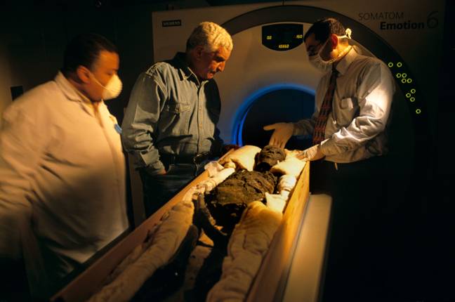 The mummy has been subjected to extensive testing. Credit: Danita Delimont/Alamy Stock Photo