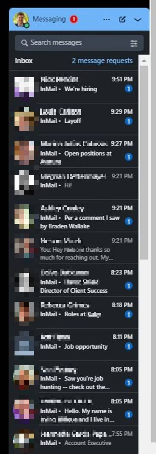 Former employee Noah Smith has been inundated with messages on LinkedIn. Credit: Noah Smith/LinkedIn