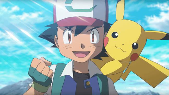 Ash and Pikachu became world champions this year. Credit: TV Tokyo