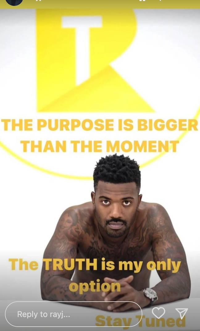 Ray J claimed the narrative on the Kardashians was a lie. Credit: @rayj/Instagram