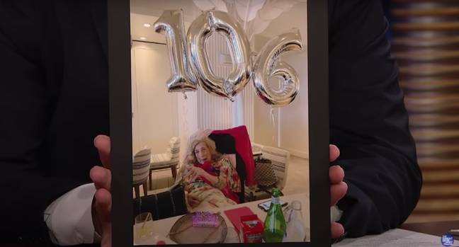 Sandler had recently celebrated his wife's grandma's 106th birthday. Credit: NBC