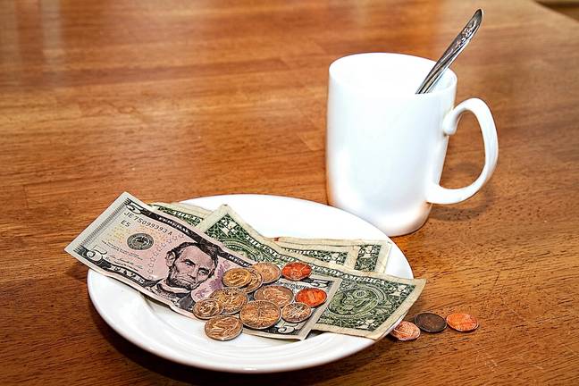 Tipping culture is a contentious topic. Credit: Alamy