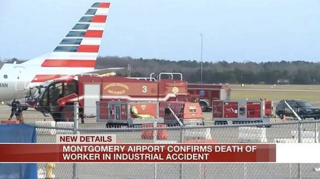 The employee was killed after walking too close to an active jet engine. Credit: WSFA 12 News