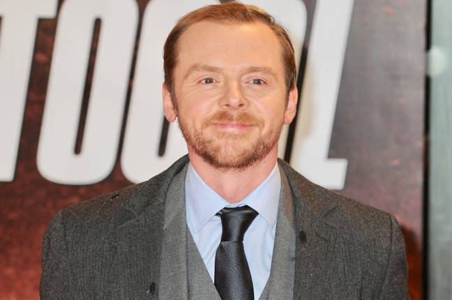 Simon Pegg has slated the Star Wars fandom as the most toxic one out there. Credit: Alamy
