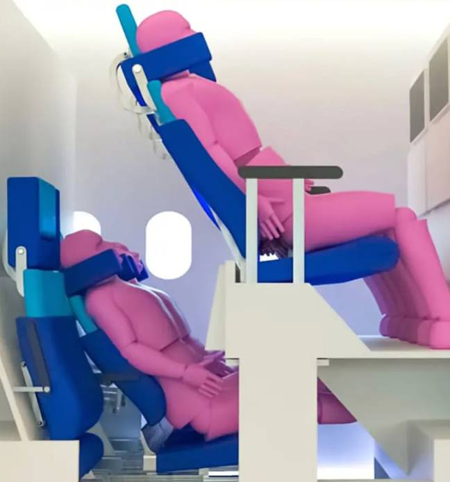 A design for a double decker plane has people concerned. Credit: Crystal Cabin Awards